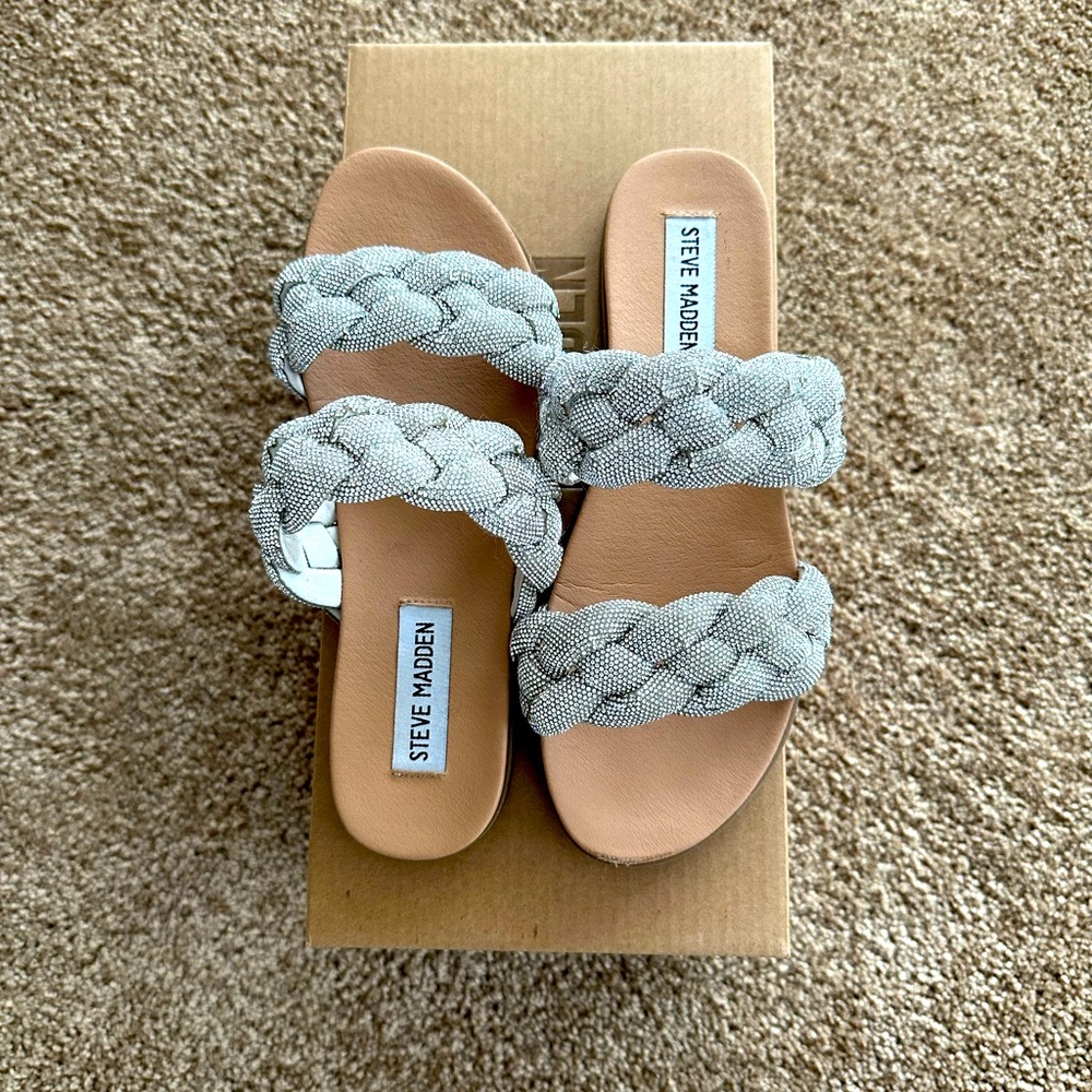 Steve Madden Rhinestone Sandals